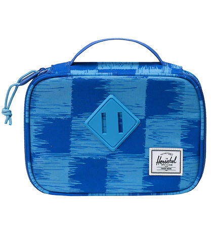 Herschel Pencil Case - Heritage - Check Yourself Dazzling Blue