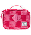 Herschel Pencil Case - Heritage - Check Yourself Raspberry
