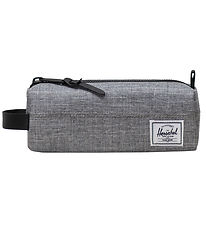 Herschel Pencil Case - Settlement - Raven Crosshatch