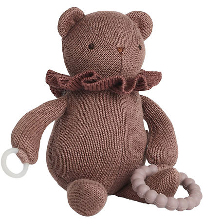 Smallstuff Activiteiten Speeltje - Gebreid - 17 cm - Dark Rose