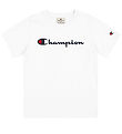 Champion T-shirt - White w. Logo