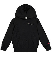 Champion Hoodie - Zwart m. Logo