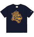 Champion T-Shirt - Navy m. Print