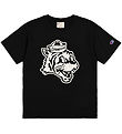 Champion T-shirt - Black w. Print