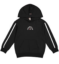 Champion Hoodie - Zwart m. Logo