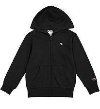 Champion Cardigan - Volledige ritssluiting - Zwart m. Logo