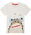 Hust and Claire T-shirt - Anton - Ivory w. Pocket
