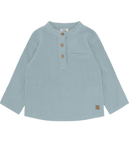 Hust and Claire Overhemd - Muslin - Rassen - Baby Blue