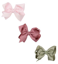 Hust and Claire Haarclip - 3-pack - 10,5 cm - Faneth - Rose Stra