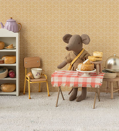 Maileg Mouse - Mother Mouse - Light Brown/Yellow Bag