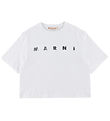 Marni T-shirt - Cropped - White