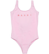 Marni Swimsuit - Soft Pink w. Print
