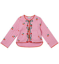 Stella McCartney Kids Jas - Roze m. Kersen
