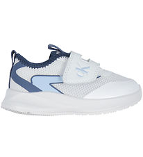Calvin Klein Schuhe - Low Cut Velcro - Weiß/Hellblau
