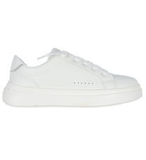 Calvin Klein Schuhe - Low Cute Lace-Up - Off White/Silber