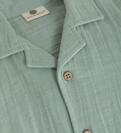 En Fant Shirt - Muslin - Jadeite