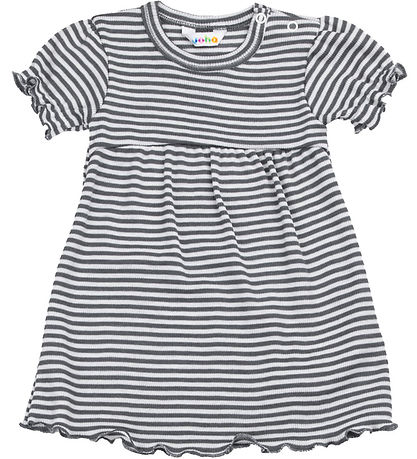 Robe Joha - Rib - Laine/Soie - Gris Foncé