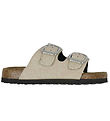 Name It Sandals - NkfFlora - Cloud Dancer/Small Glitter