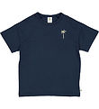 Müsli T-shirt - Palm - Natt Blue