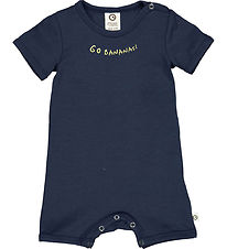 Müsli Summer Romper - Banana - Night Blue