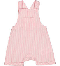 Müsli Pants - Seersucker Stripe - Overalls - Conditioner Cream/b