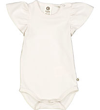 Müsli Bodysuit s/s - Cozy Me Frill - Conditioner Cream