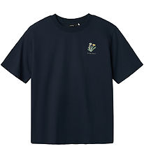 LMTD T-Shirt - NlnDandi - Dark Sapphire