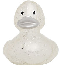 Rubber Duck - Glitter Silver