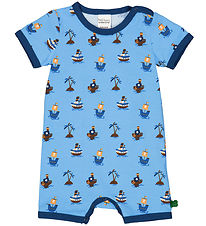 Freds World Summer Romper - Pirate - All Blue/Papaya/Navy