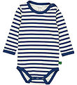 Freds World Bodysuit l/s - Almond/Navy