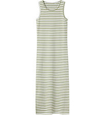 Name It Dress - Rib - Noos - NkfSuraja - Tea/W. Bright White