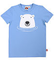 DYR T-shirt - DyrGrowl - Ice Blue Ny Isbjoern