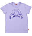 ANIMALS T-shirt - AnimalHide - Lila Outline Sea Turtle