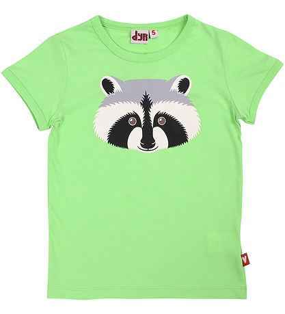 ANIMALS T-shirt - AnimalHide - Bright Green Vaskebjoern