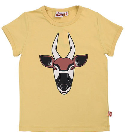 ANIMAL T-shirt - AnimalHide - Faded Yellow Bongo Antelope
