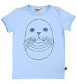 ANIMALS T-shirt - AnimalHide - Baby Blue Outline Sale