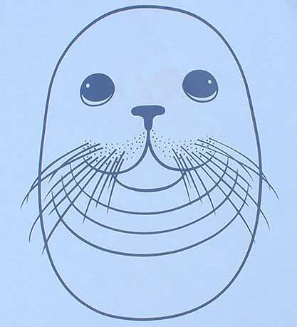 ANIMALS T-shirt - AnimalHide - Baby Blue Outline Sale