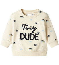 Name It Sweatshirt - NbmFris - Peyote-melange