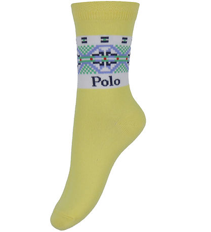 Polo Ralph Lauren Socks - 3-Pack - Pink/Yellow/Blue