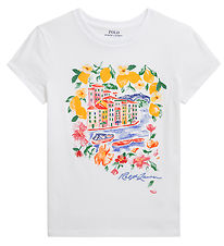 Polo Ralph Lauren T-Shirt - Wit m. Print