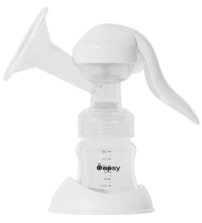 Oopsy Breast Pump - Manuel - White