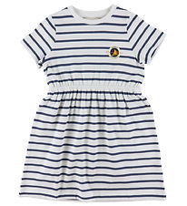 GANT Kjóll - Striped - Dusty Dökkblátt