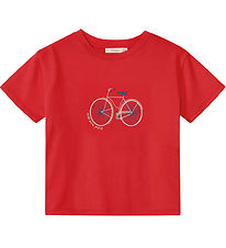 Fliink T-skjorte - Sommersykkel - Pompeian Red