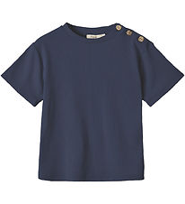 Fliink T-skjorte - Rib - Kenna - Insignia Blue