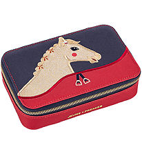 Jeune Premier Pencil Case w. Contents - Saddle Bag