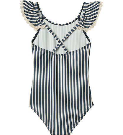 Wheat Swimsuit - UV40+ - Doris - Blue Stripe