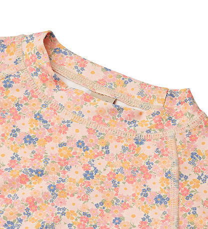 Wheat Swim Top - UV40+ - Jackie SS - Multi Flowers