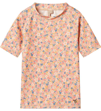 Wheat Swim Top - UV40+ - Jackie SS - Multi Flowers