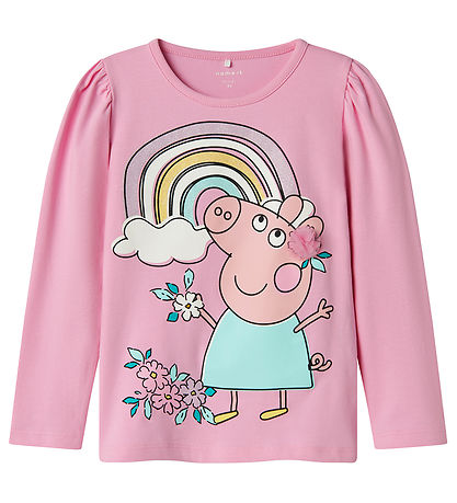 Name It Blouse - NmfFiffi - Peppa Pig - Pink Frosting