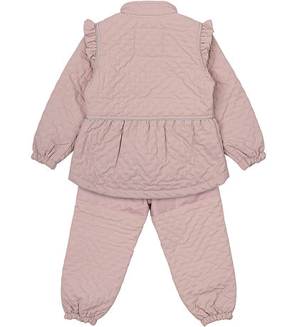 Mikk-Line Thermo Set - Adobe Rose w. Ruffles
